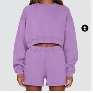 Set Active Cropped Crew - Cosmo